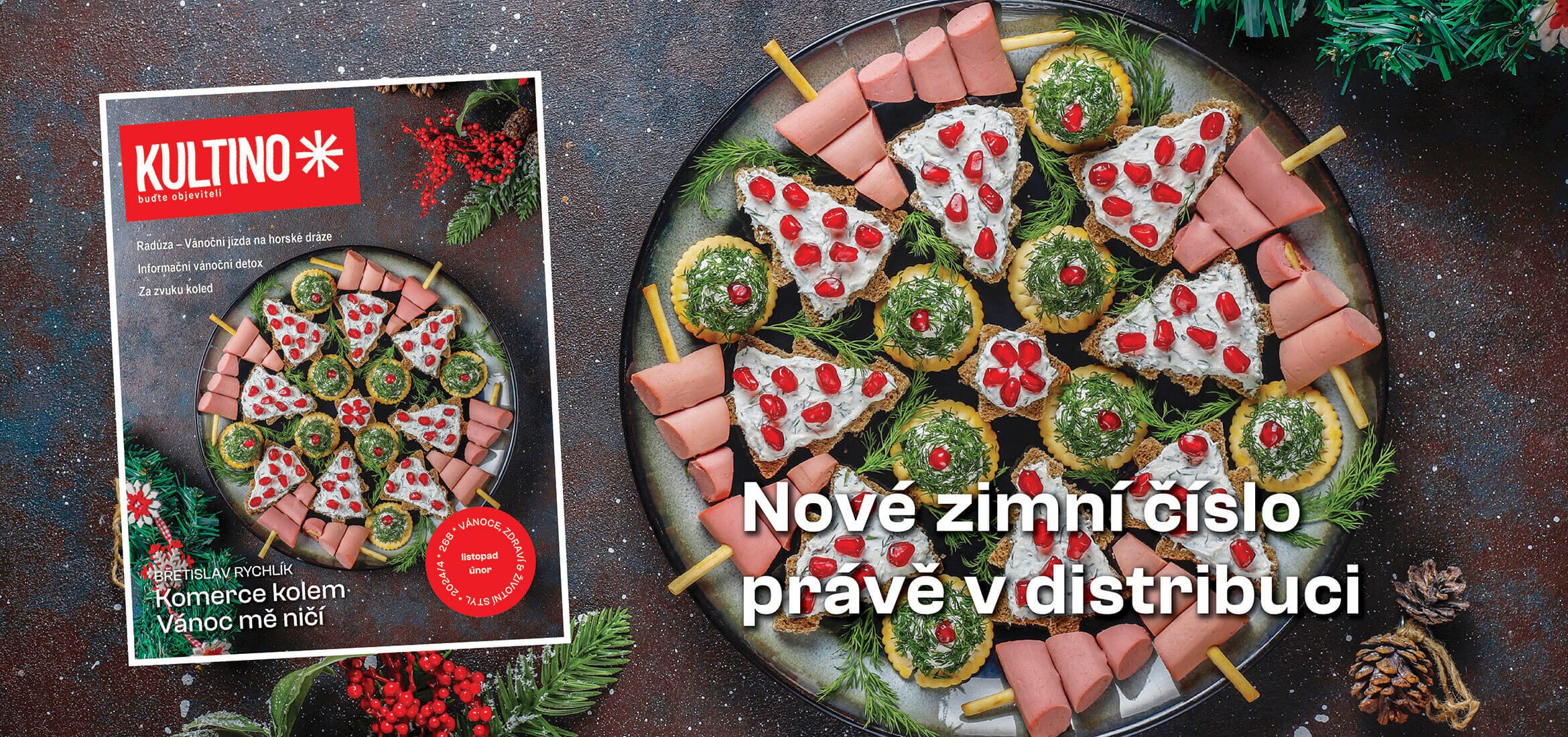 Kultino, Vánoce 2024, magazín KULTINO* Brno