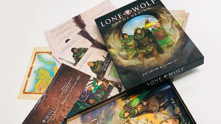 Lone Wolf, gamebook, Dobrodružství Lone Wolfa, Nakladatelství Mytago, magazín Kult* Brno