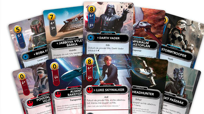 Star Wars: The Deckbuilding Game, karetní hry, games, recenze, magazín KULT* Brno