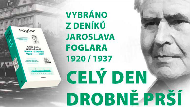 Celý den drobně prší,Výbor z deníků 1920–1937, Jaroslav Foglar, Roman Šantora, Jan Šulc, recenze, magazín KULT* Brno