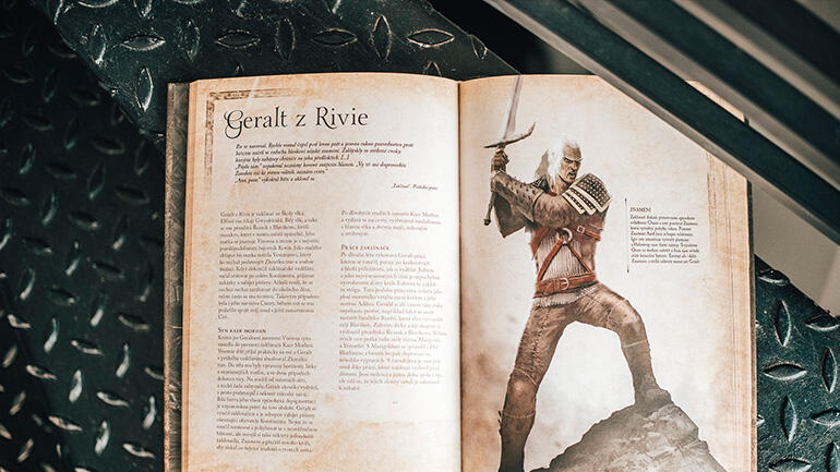 Zaklínač Encyklopedie, Andrzej Sapkowski, Gearalt, The Witcher, recenze, magazín KULT* Brno