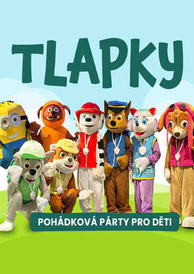 Akce TLAPKY V BRNĚ - Pohádková party pro děti, Dělňák Líšeň. Magazín KULTINO* Brno