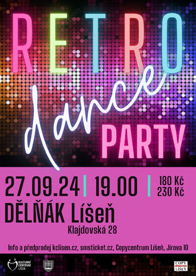 Akce Retro Dance Party, Dělňák Líšeň. Magazín KULTINO* Brno