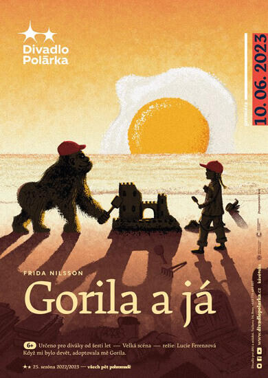 Představení Gorila a já, divadlo Polárka. Magazín KULTINO* Brno