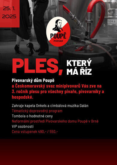 Akce Ples, který má říz, První Patro. Magazín KULTINO* Brno