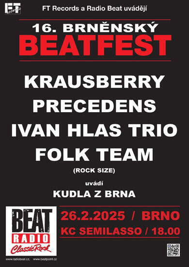 Hudba 16. Brněnský Beatfest, KC Semilasso. Magazín KULTINO* Brno