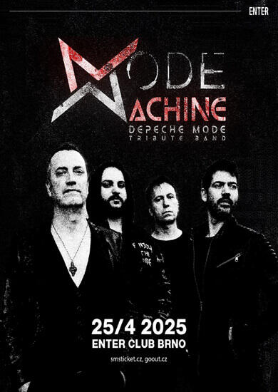 Hudba Mode Machine - Depeche Mode Tribute Band, ENTER Club Brno. Magazín KULTINO* Brno