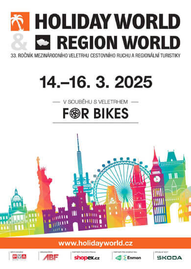 Akce Holiday World & Region World 2025, PVA EXPO PRAHA. Magazín KULTINO* Brno