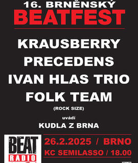 Hudba 16. Brněnský Beatfest, KC Semilasso. Magazín KULTINO* Brno