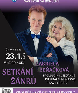 Hudba Gabriela Beňáčková & Moravské klavírní trio, Společenské centrum Bystrc. Magazín KULTINO* Brno