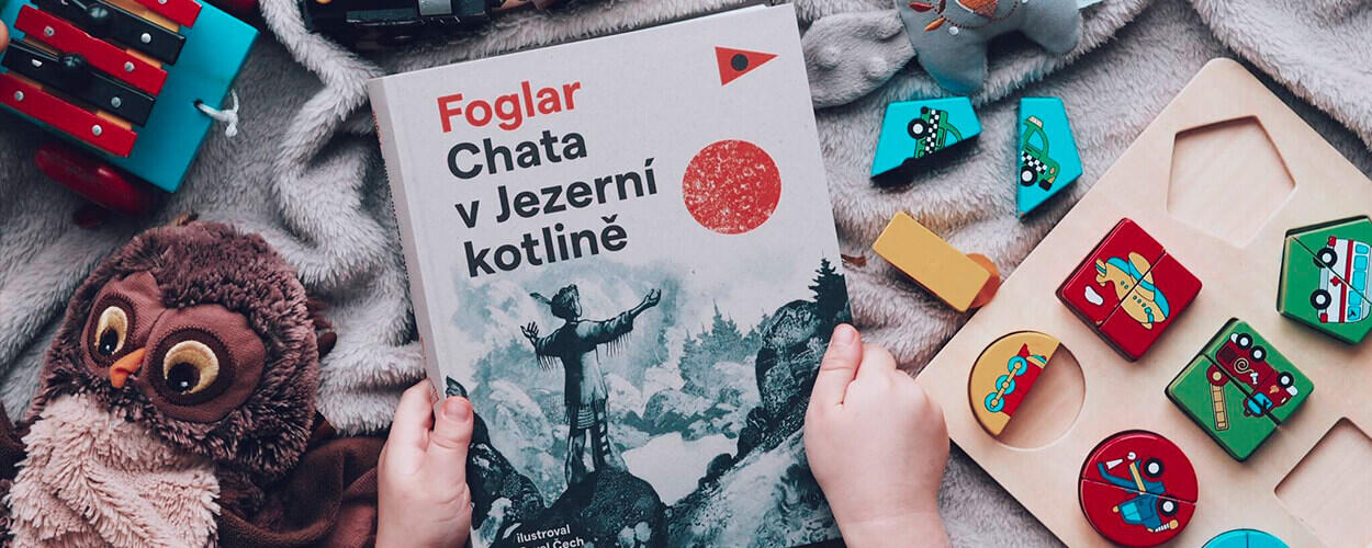 Chata v Jezerní Kotlině, Jaroslav Foglar, Jestřáb, nakladatelství Albatros, ilustrátor Pavel Čech, magazín Kult* Brno