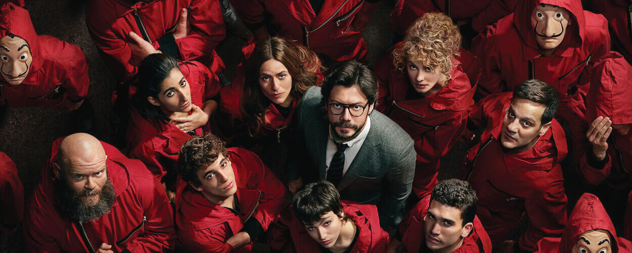 film seriál papírový dům money heist netflix. Magazín KULT* Brno