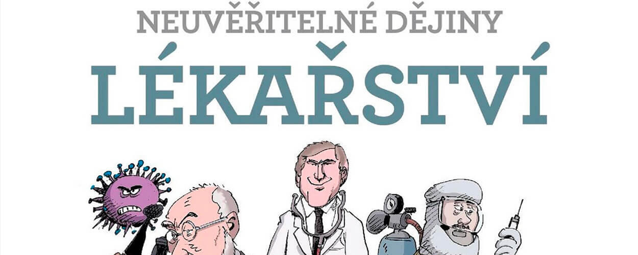 Neuvěřitelné dějiny lékařství, Jean-Noël Fabiani, Albatros, komiks, recenze, encyklopedie, lékařství a medicína, magazín Kult*Brno