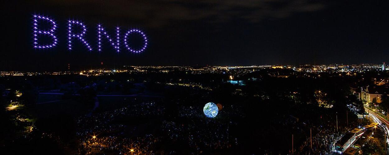 IGNIS BRUNENSIS a Drone show. Magazín KULT* Brno