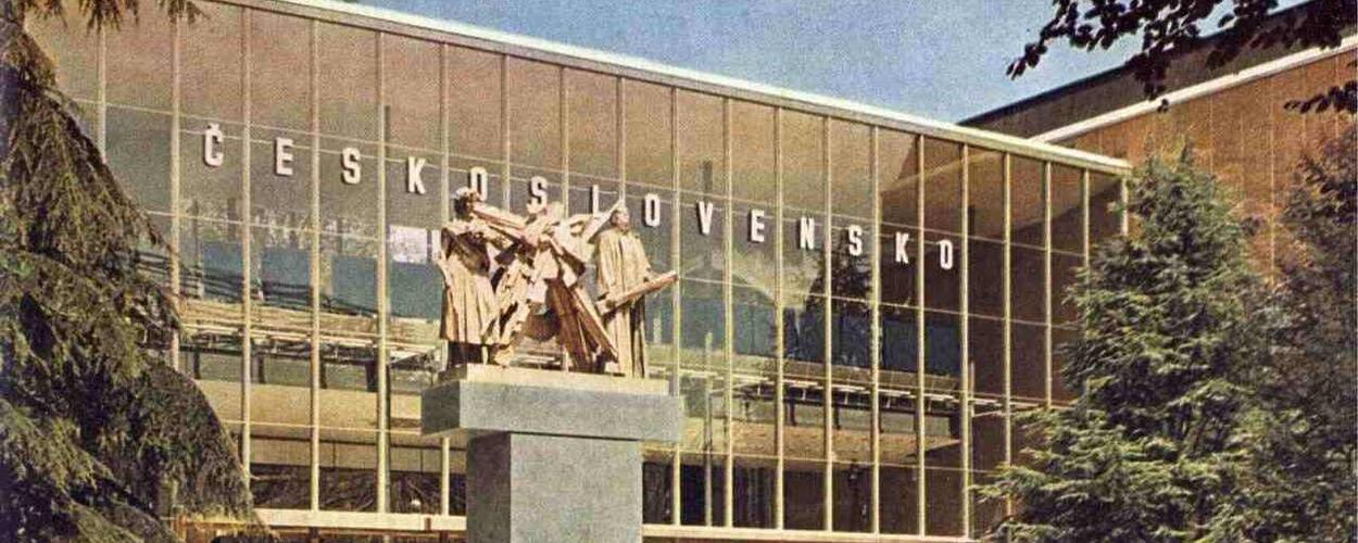 Československý pavilon. Expo 1958, Brusel. Magazín KULT* Brno