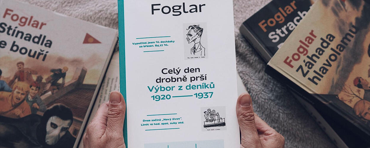 Celý den drobně prší,Výbor z deníků 1920–1937, Jaroslav Foglar, Roman Šantora, Jan Šulc, recenze, magazín KULT* Brno