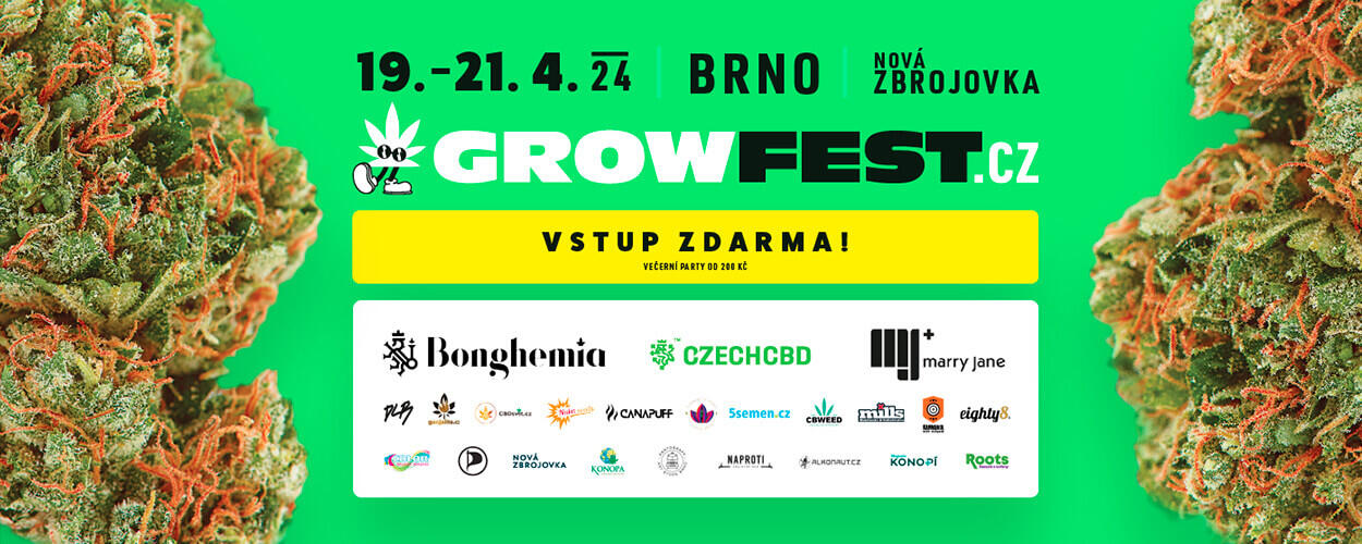 Growfest 2024, Festival konopí Growfest, magazín KULTINO* Brno