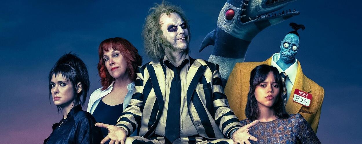 Beetlejuice Beetlejuice, horor, komedie, Tim Burton, Alfred Gough, Miles Millar, Danny Elfman,  Michael Keaton, Jenna Ortega, Catherine O'Hara, *Magazín KULTINO* Brno*