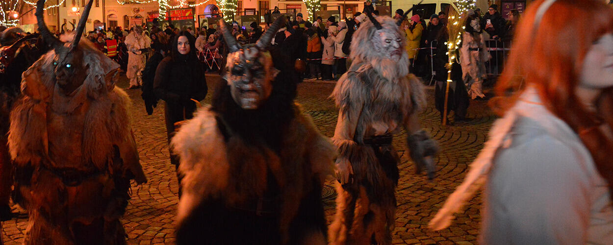 Krampus, čerti, Boskovice, magazín KULTINO* Brno